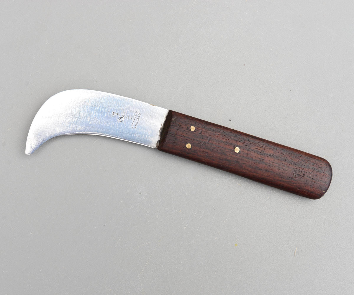 Vintage SPIDER Brand Sheffield Leatherworkers Curved Leather Tool