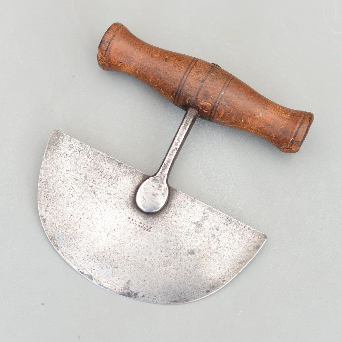 Vintage W&C Wynn Victorian Herb Chopper Dough Cutter Half Round Mincing Tool