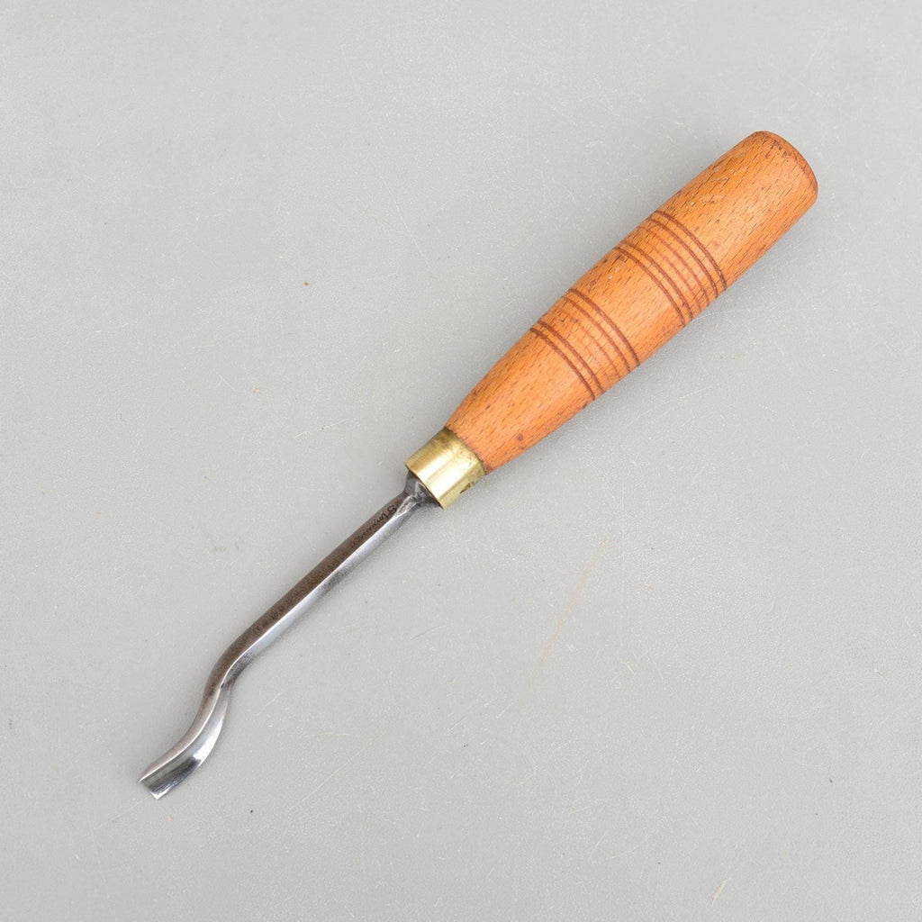 Vintage Henry Taylor Sheffield England 10mm No 48 Back Bent Carving Gouge
