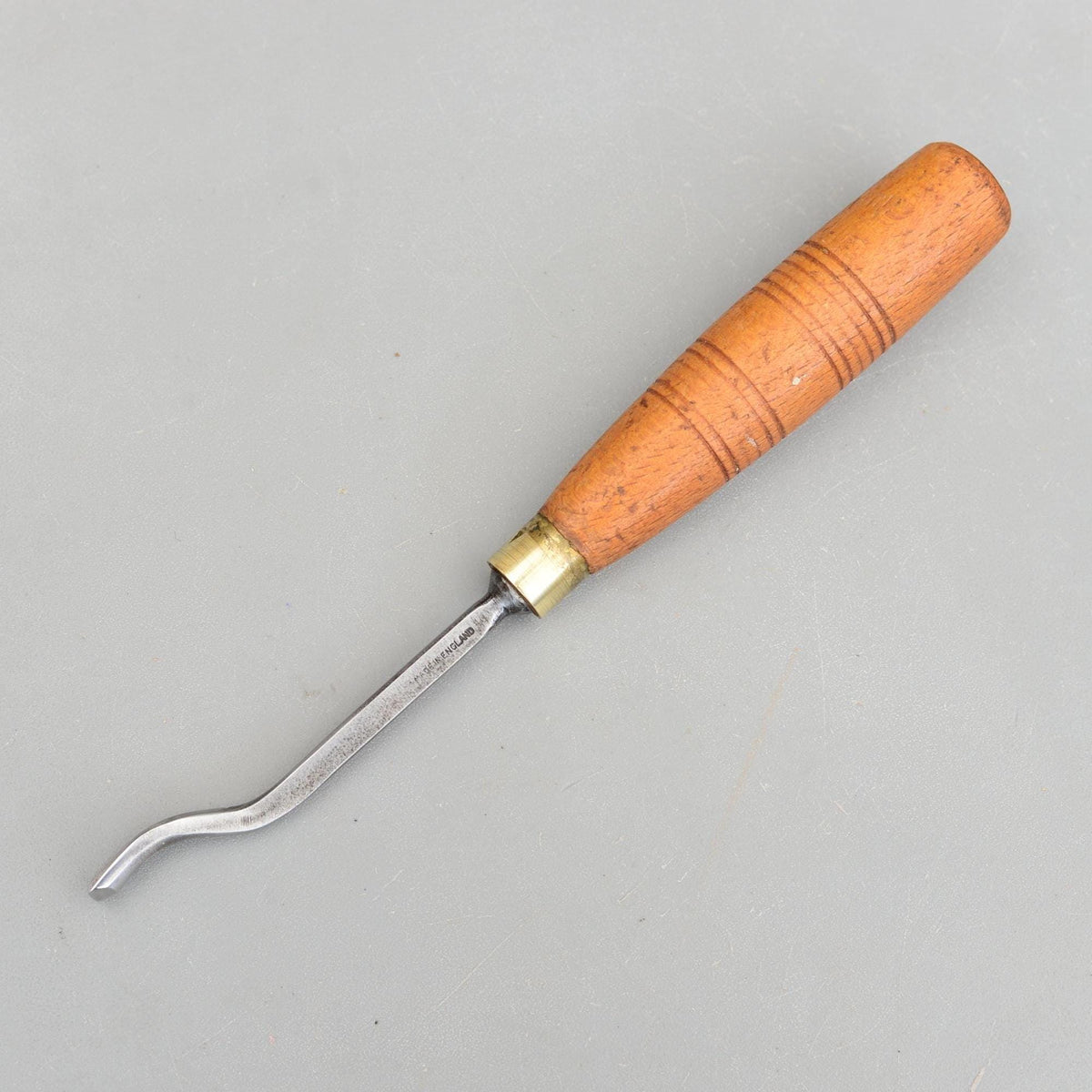 Vintage Henry Taylor Sheffield England 10mm No 48 Back Bent Carving Gouge