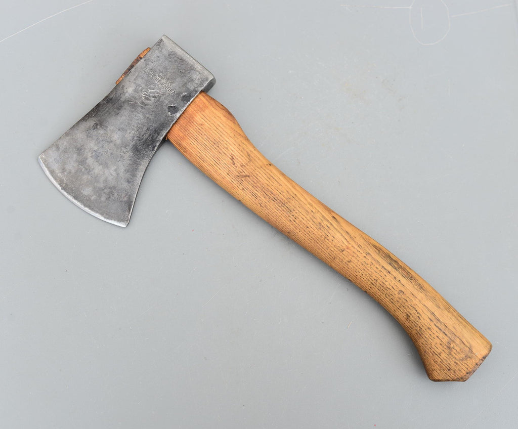 Vintage LOCK Made in England Axe Carpenters Survival Camp Bushcraft Ax