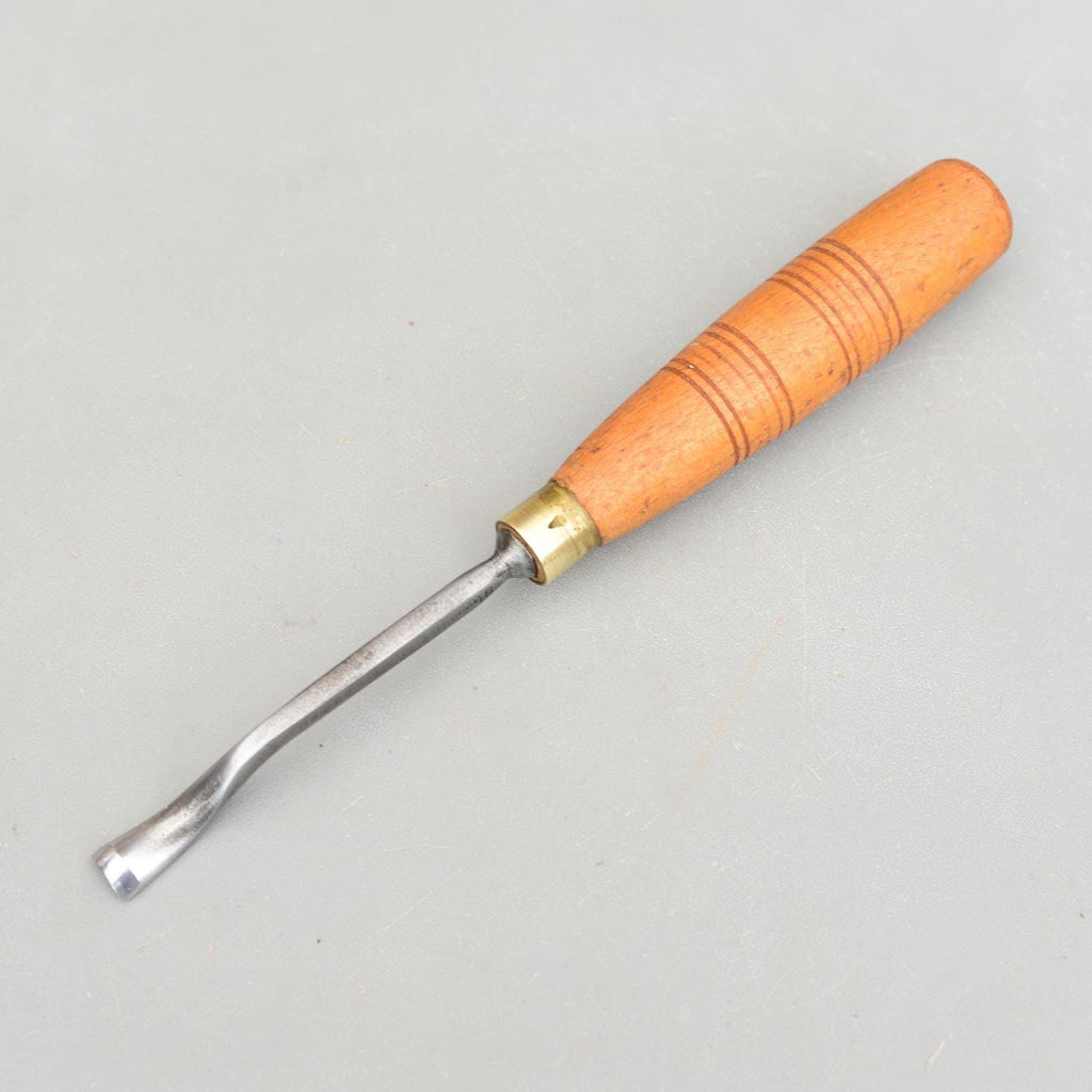 Vintage Henry Taylor Sheffield England 10mm No 48 Back Bent Carving Gouge