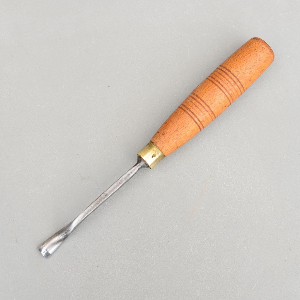 Vintage Henry Taylor Sheffield England 10mm No 48 Back Bent Carving Gouge