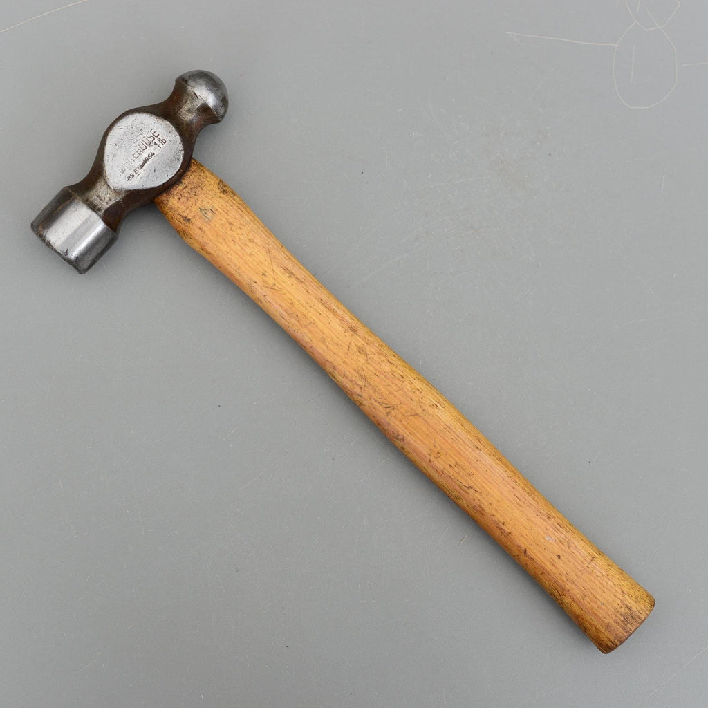 Vintage Whitehouse No BS 876 1964 Ball Pein Hammer 1LB