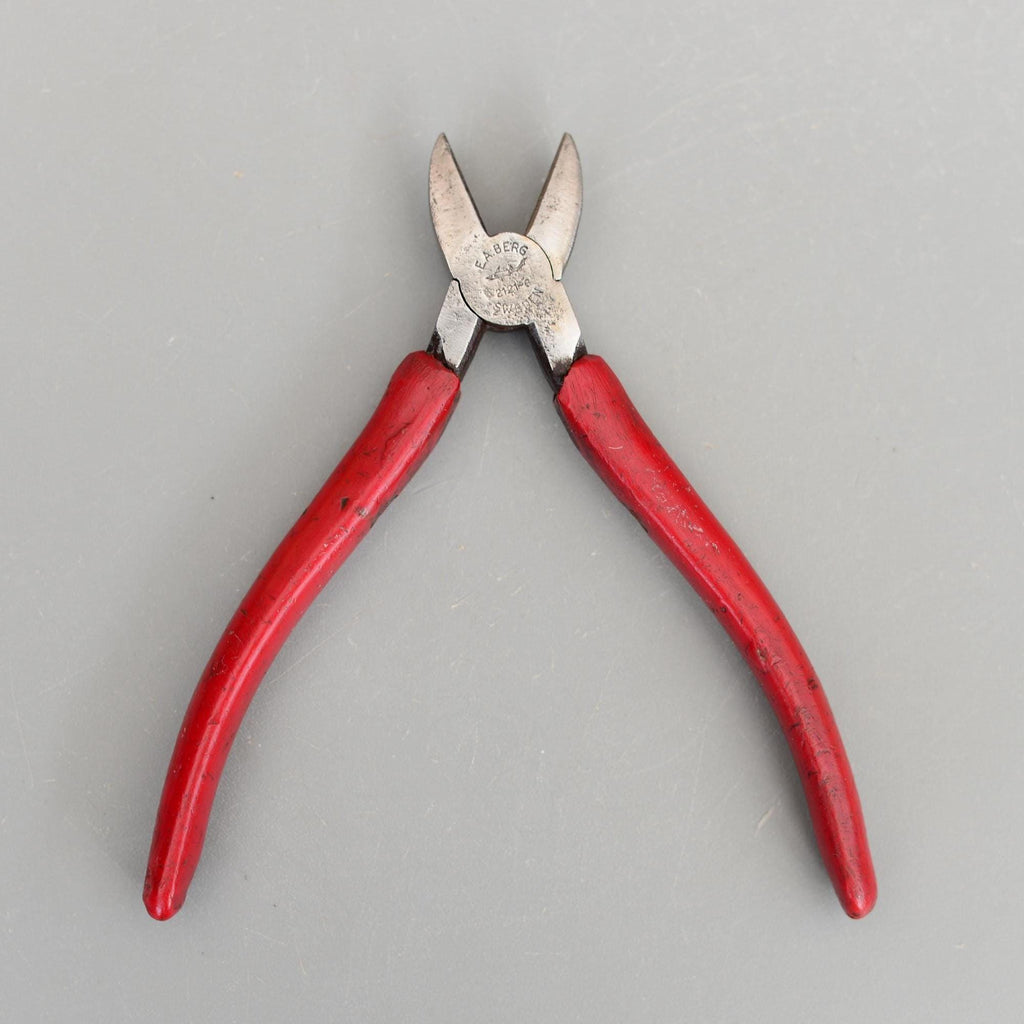 Vintage E.A. Berg Sweden Shark No2121 6'' Diagonal Side Cutters Pliers