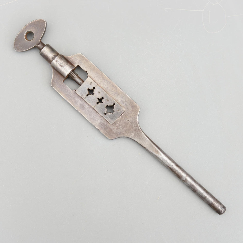 Vintage Compass Square Brand Steel Adjustable Screw Plate Thread Gauge