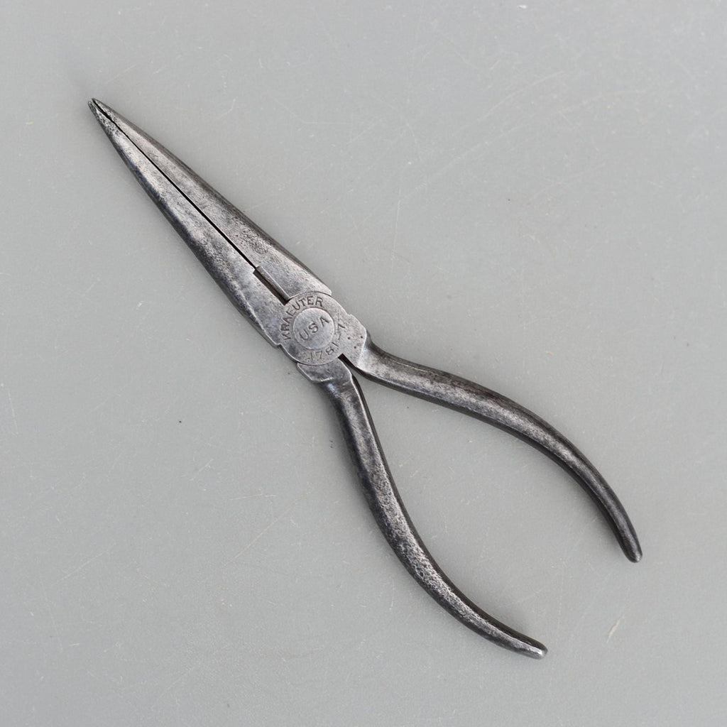 Vintage Rare KRAEUTER USA No1781 7'' Pliers Cutters