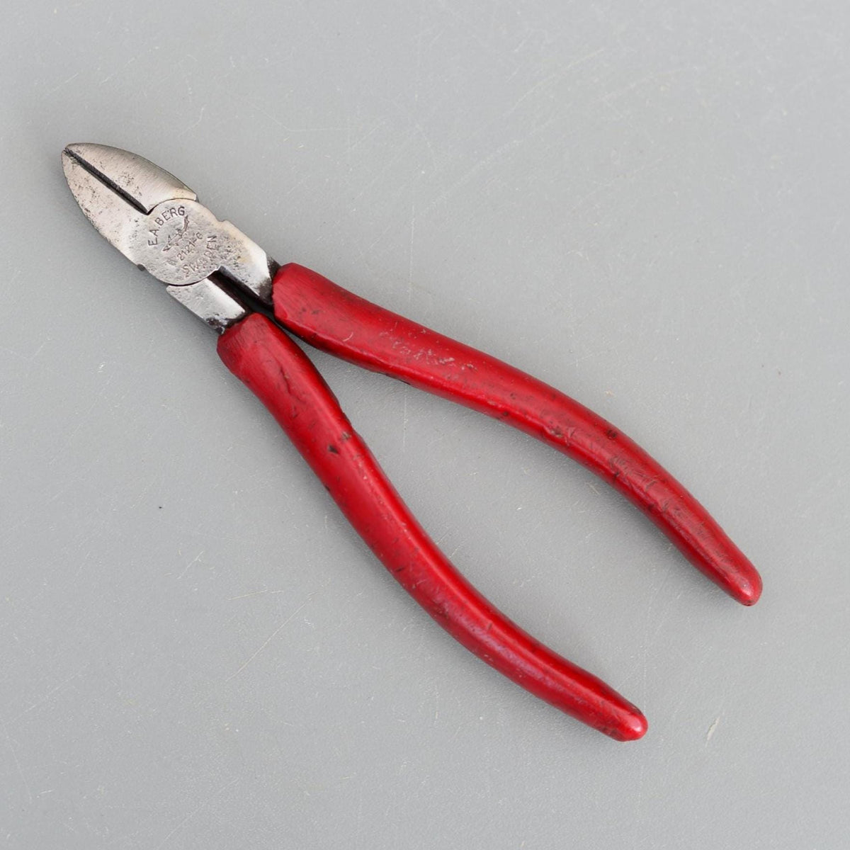 Vintage E.A. Berg Sweden Shark No2121 6'' Diagonal Side Cutters Pliers