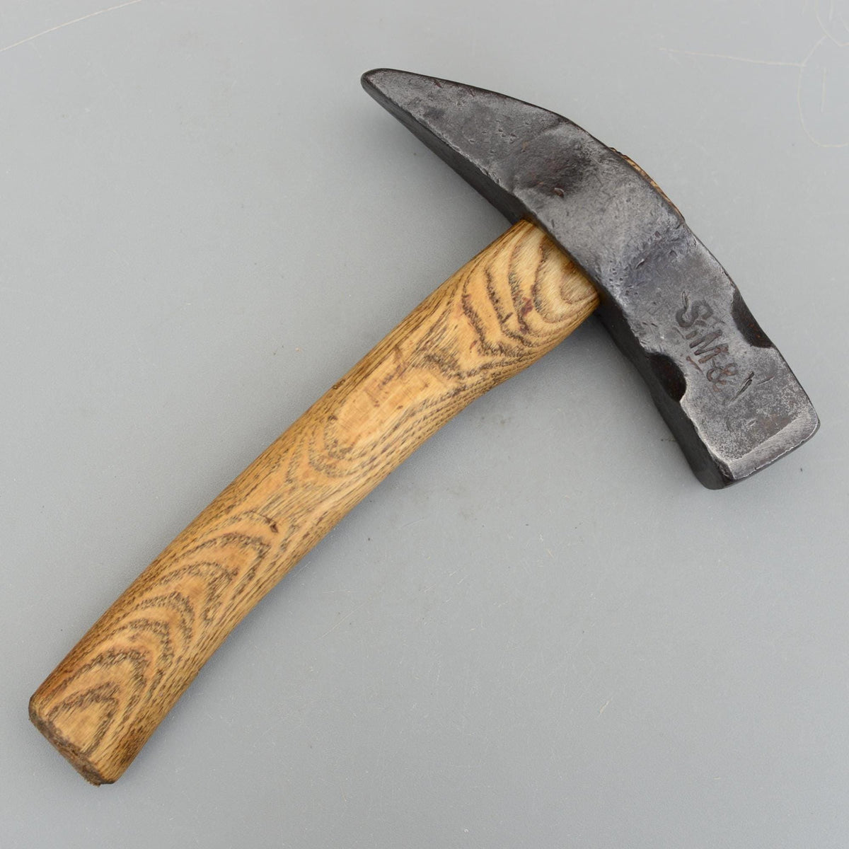 Vintage Rare S.M& Huge Curved Brick Hammer Pick Miners