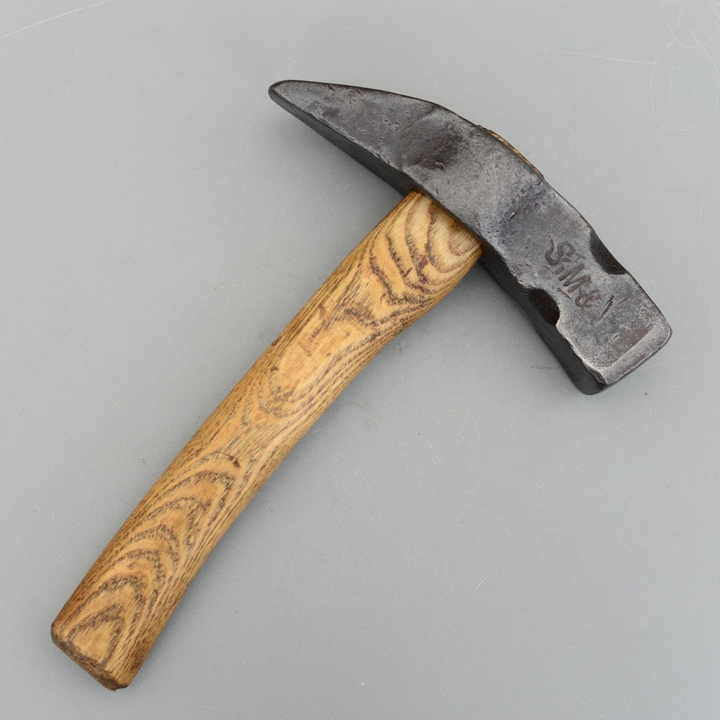 Vintage Rare S.M& Huge Curved Brick Hammer Pick Miners