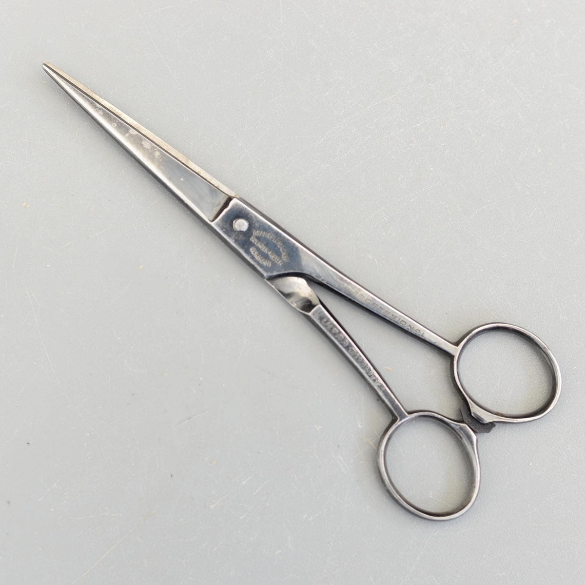 Vintage Grah & Plumacher Gotta 22 Hairdressing Scissors 6" Solingen