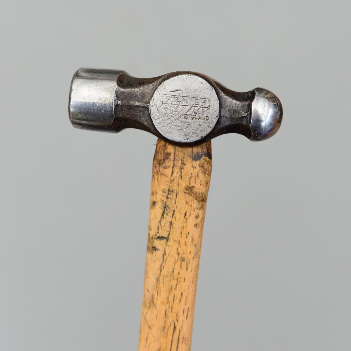 Vintage Stanley 308 Ball Pein Hammer 1/2LB Made in England
