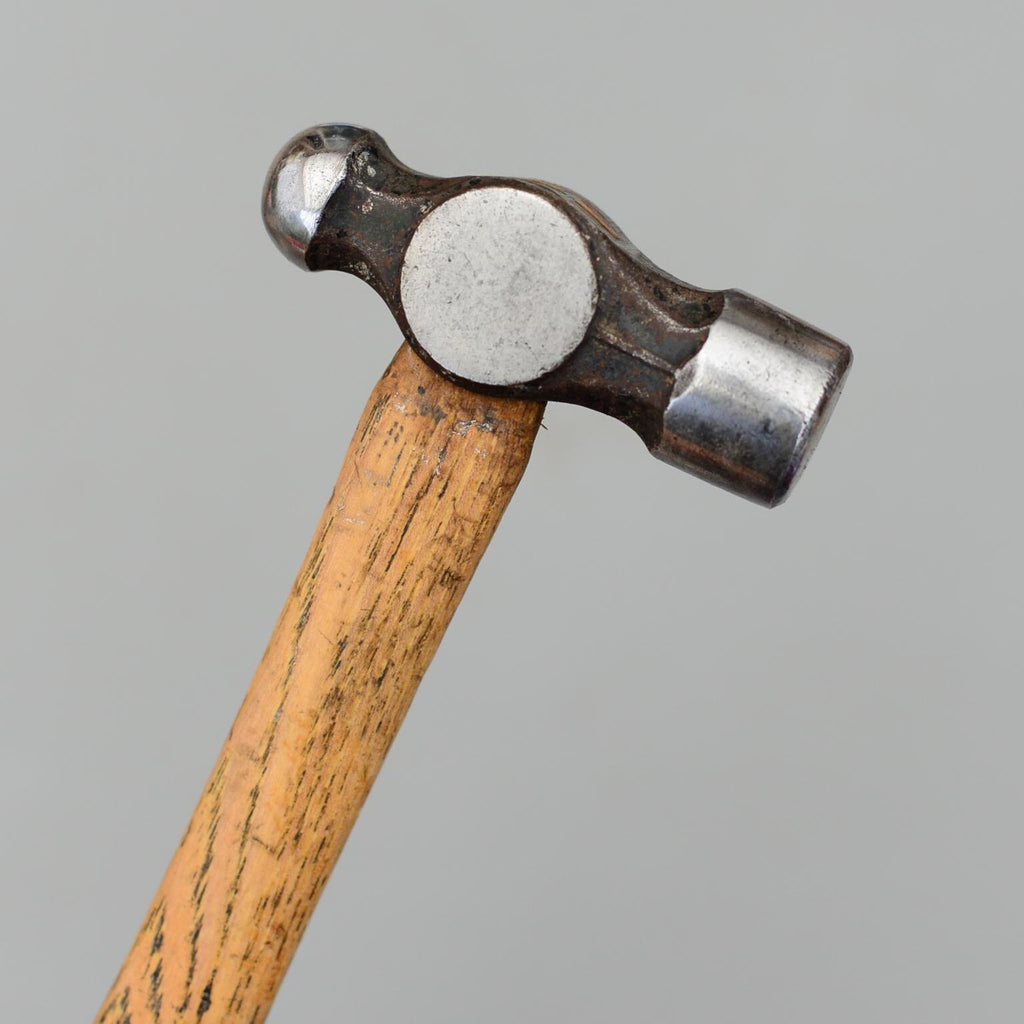 Vintage Stanley 308 Ball Pein Hammer 1/2LB Made in England