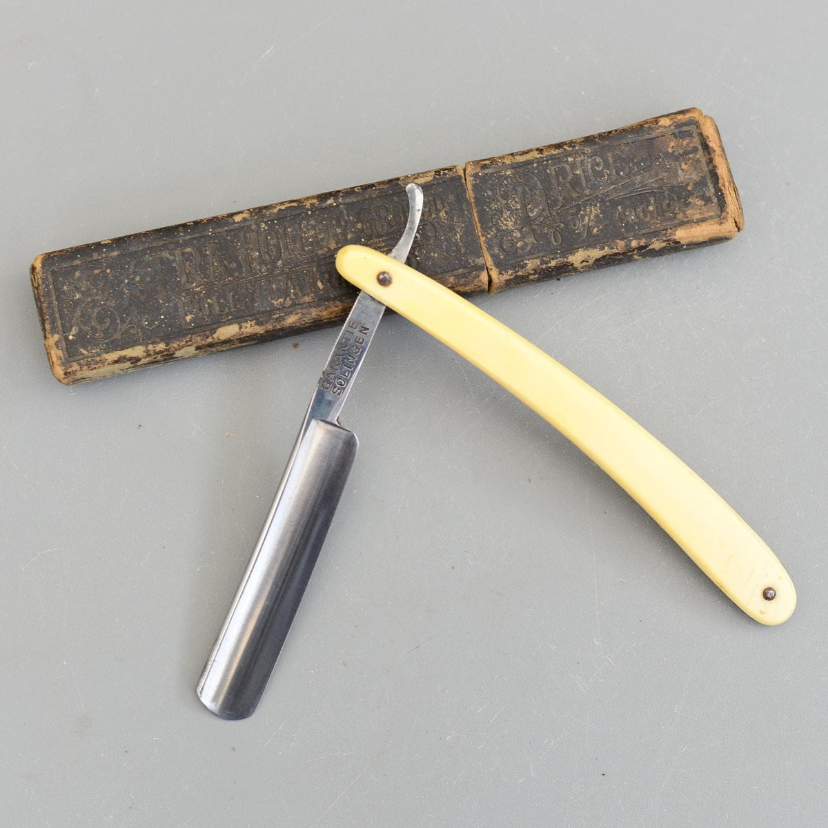 Vintage Garantie Solingen Straight Razor