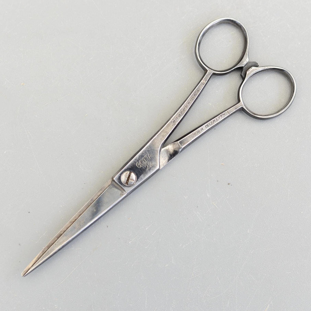 Vintage Grah & Plumacher Gotta 22 Hairdressing Scissors 6" Solingen