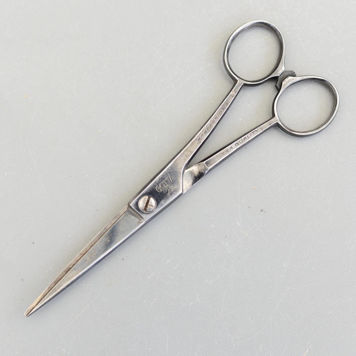 Vintage Grah & Plumacher Gotta 22 Hairdressing Scissors 6" Solingen