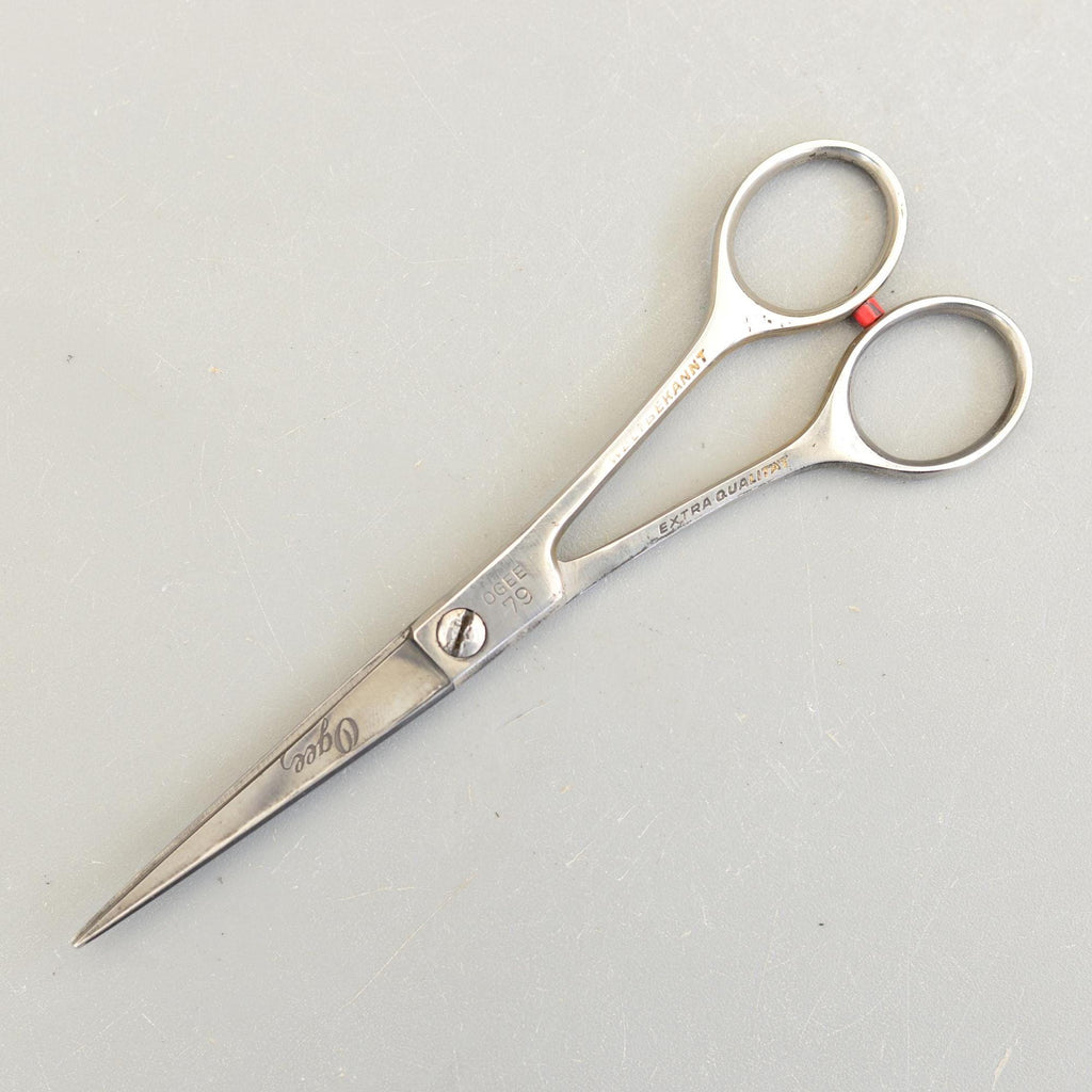 Vintage Ogee Solingen No79 Hairdressing Scissors 6 1/2''
