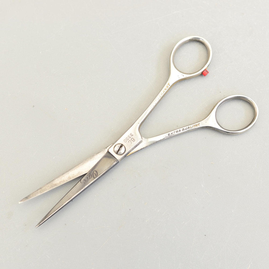 Vintage Ogee Solingen No79 Hairdressing Scissors 6 1/2''