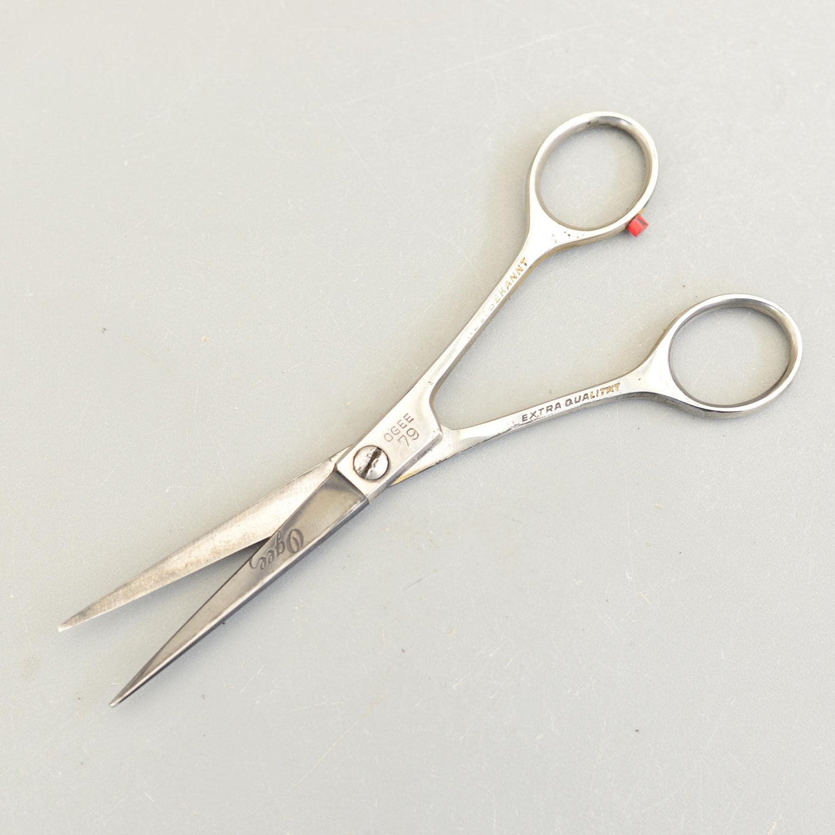 Vintage Ogee Solingen No79 Hairdressing Scissors 6 1/2''