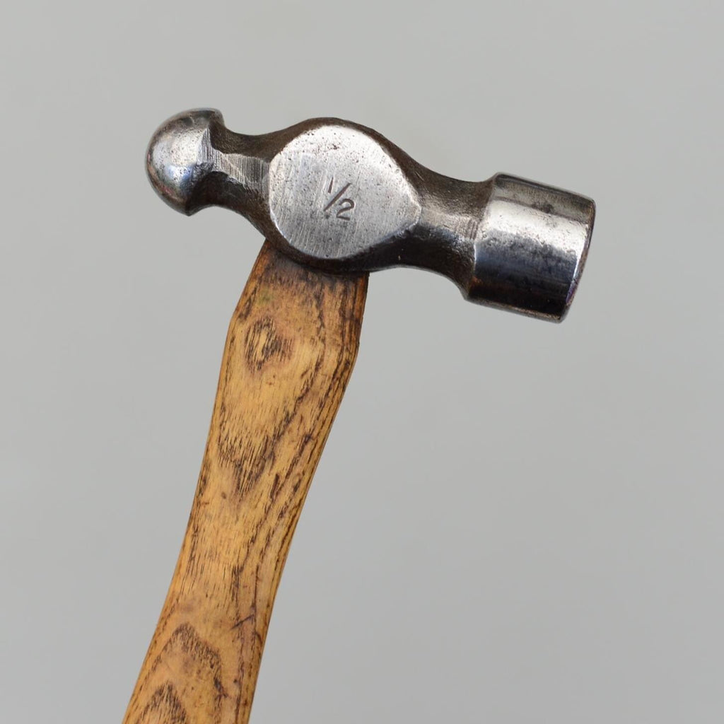 Vintage W. Whitehouse Atlas Forge 1/2 Small Ball Pein Hammer England