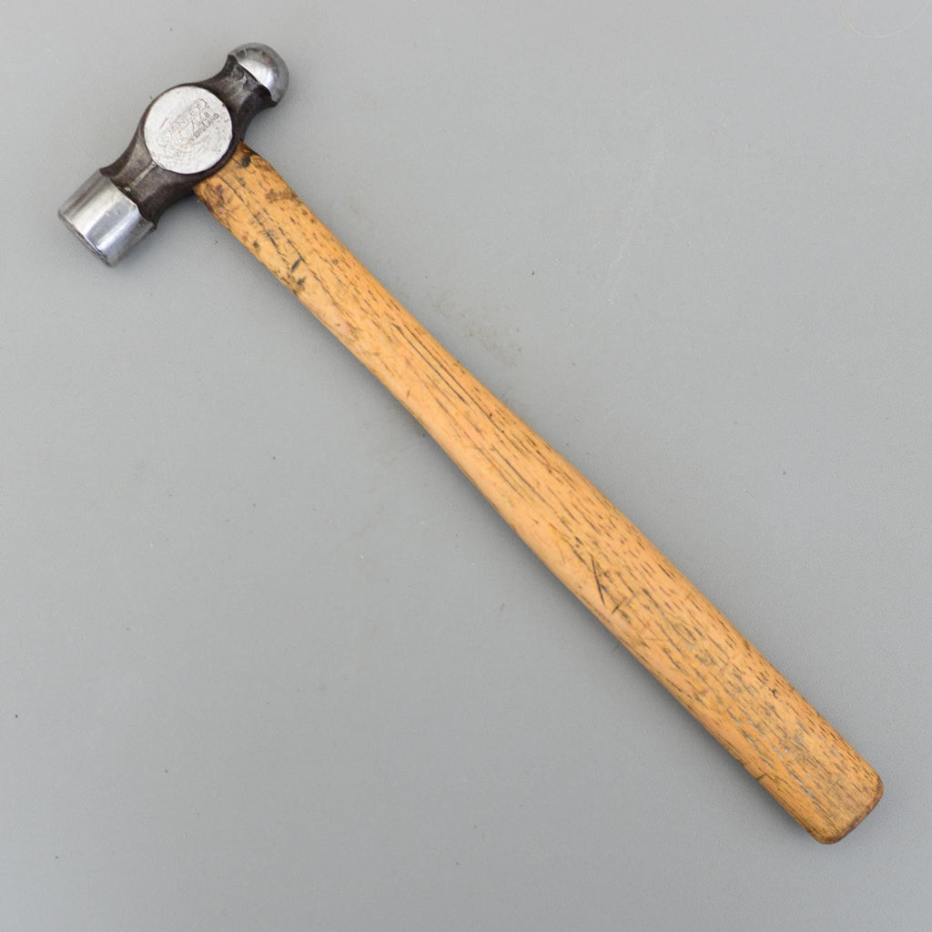 Vintage Stanley 308 Ball Pein Hammer 1/2LB Made in England