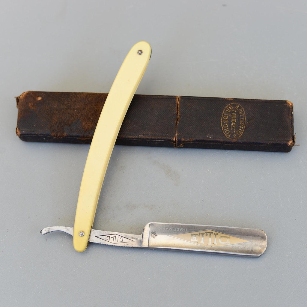 Vintage DILLE No 130 Germany Straight Razor