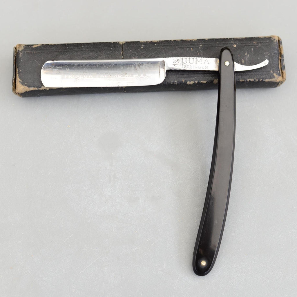 Vintage Puma Friseur Freund No1 Solingen Germany Straight Razor