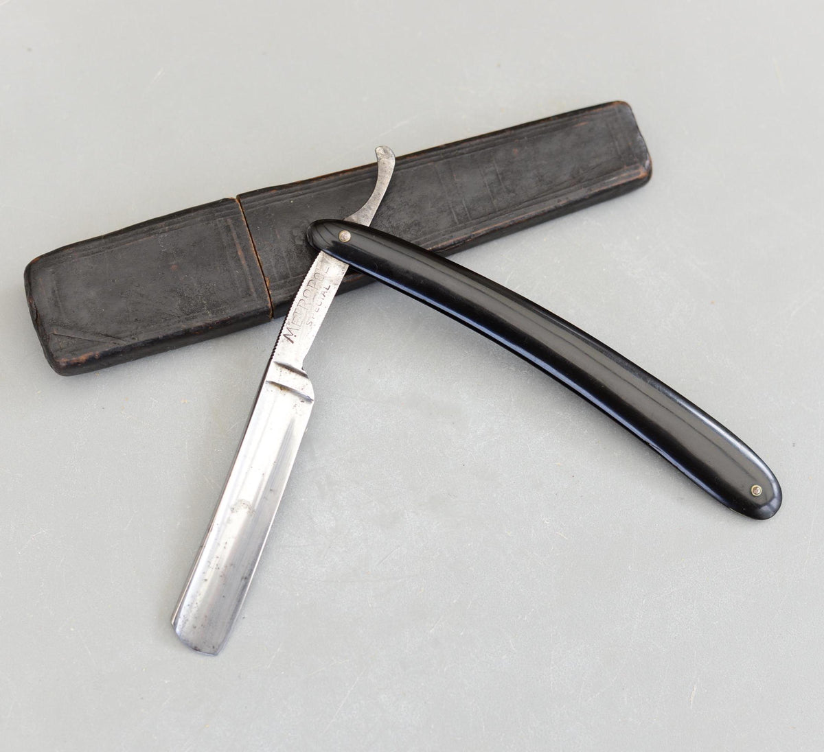 Vintage METROPOL Special Straight Razor Sheffield Steel Germany