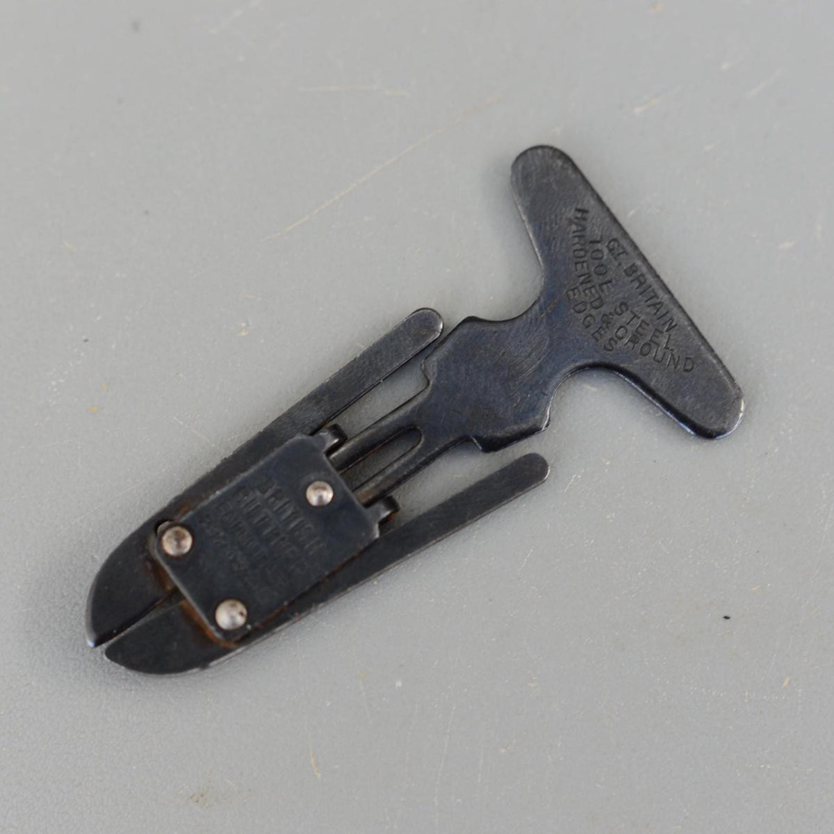 Vintage British Buttner Smoking Pipe Tool Reamer Hardened Steel Patent