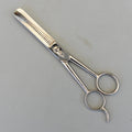 Vintage Rare Angesa Crown Italy Hair Thinning Scissors 7"