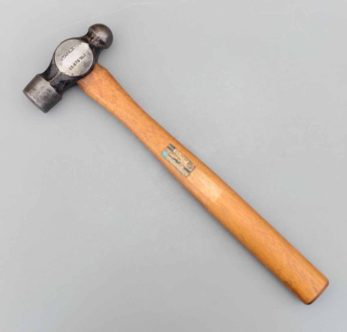 Vintage STANLEY No BS 876 Ball Pein Hammer 1 1/2LB
