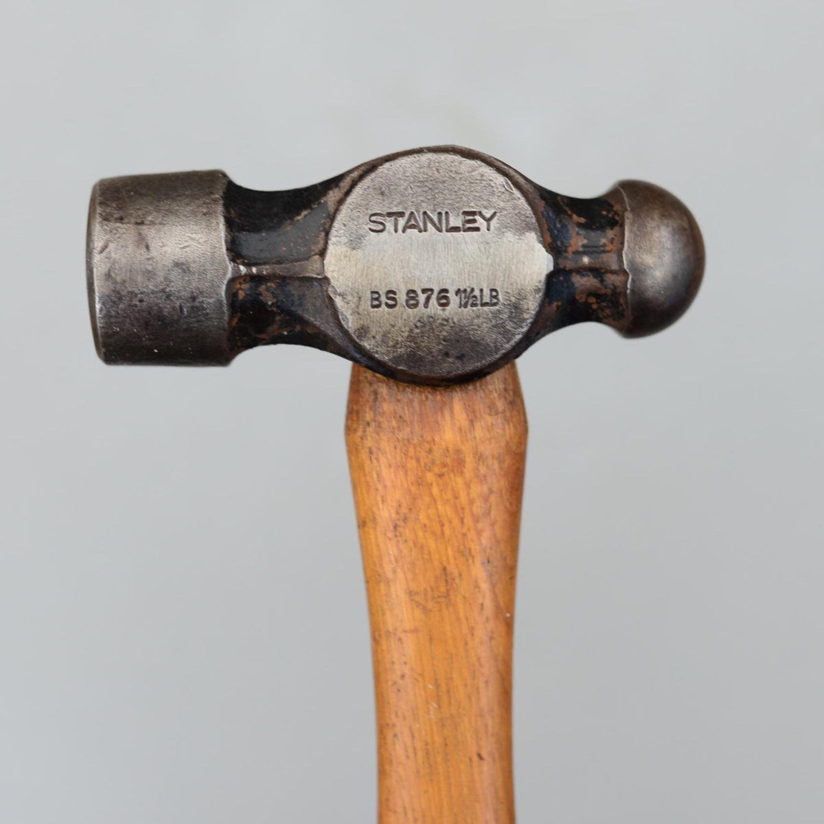 Vintage STANLEY No BS 876 Ball Pein Hammer 1 1/2LB