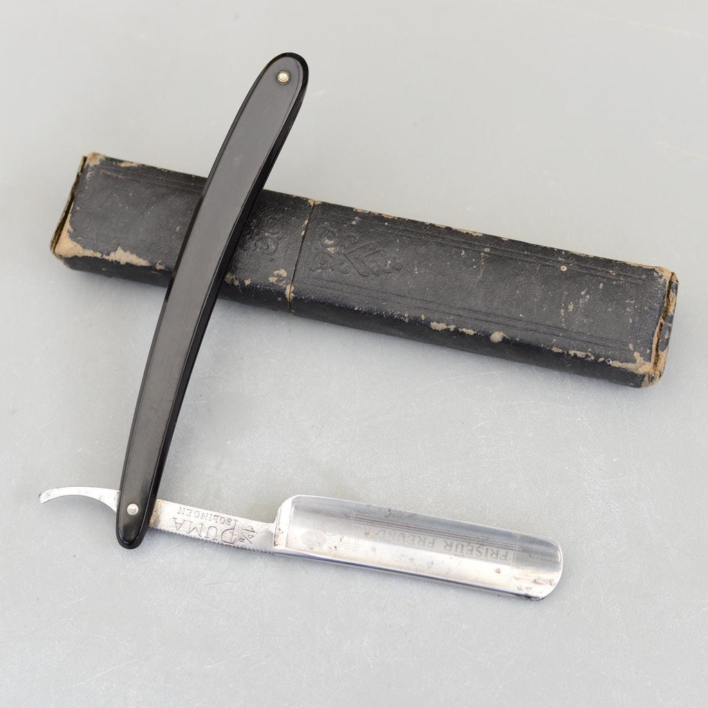 Vintage Puma Friseur Freund No1 Solingen Germany Straight Razor