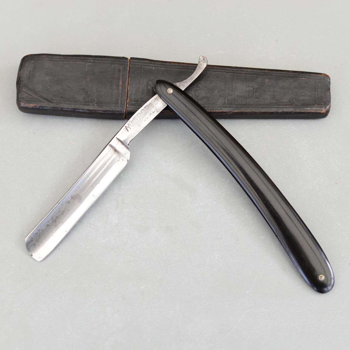 Vintage METROPOL Special Straight Razor Sheffield Steel Germany