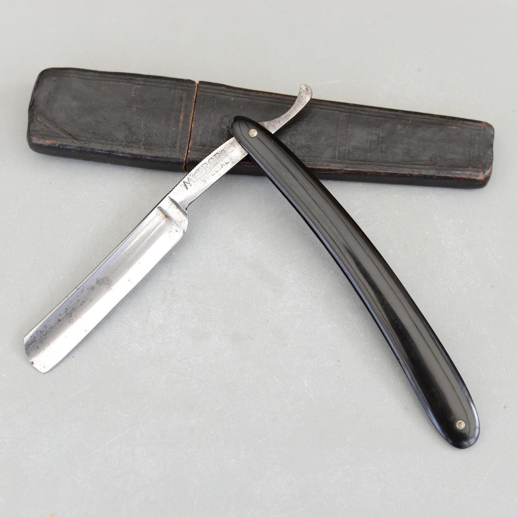 Vintage METROPOL Special Straight Razor Sheffield Steel Germany