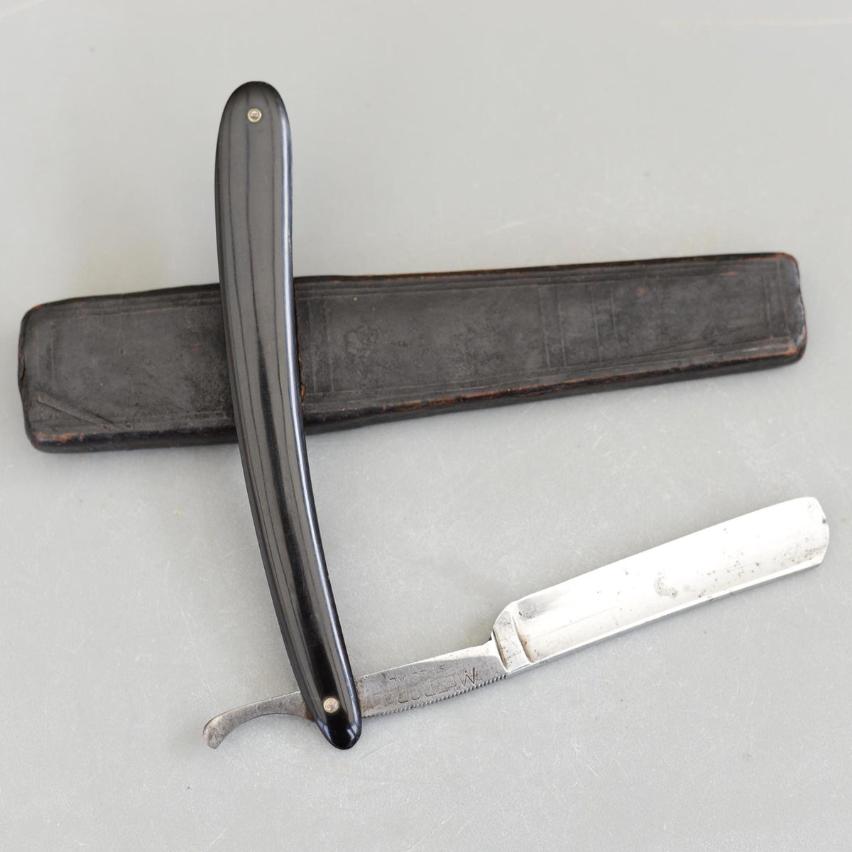 Vintage METROPOL Special Straight Razor Sheffield Steel Germany