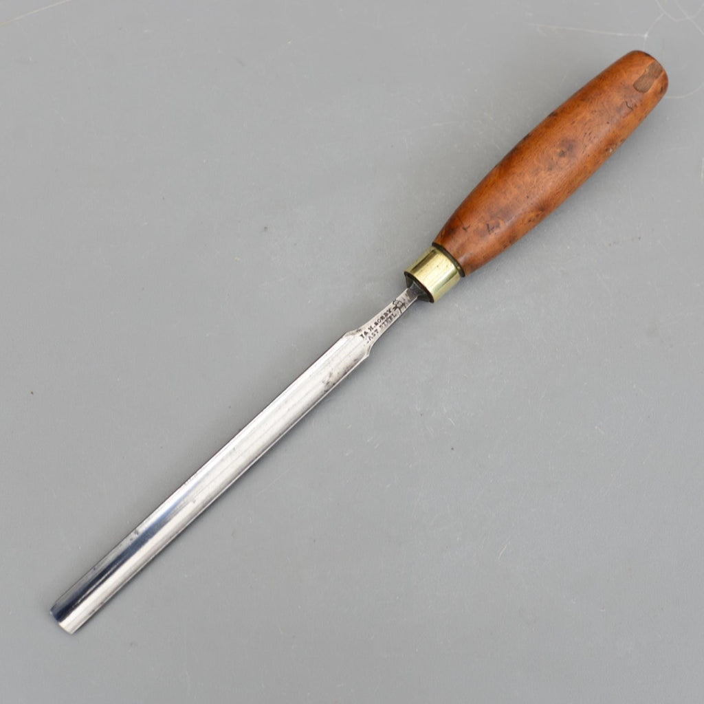 Vintage J&H Sorby Sheffield 14mm Carving Gouge Boxwood