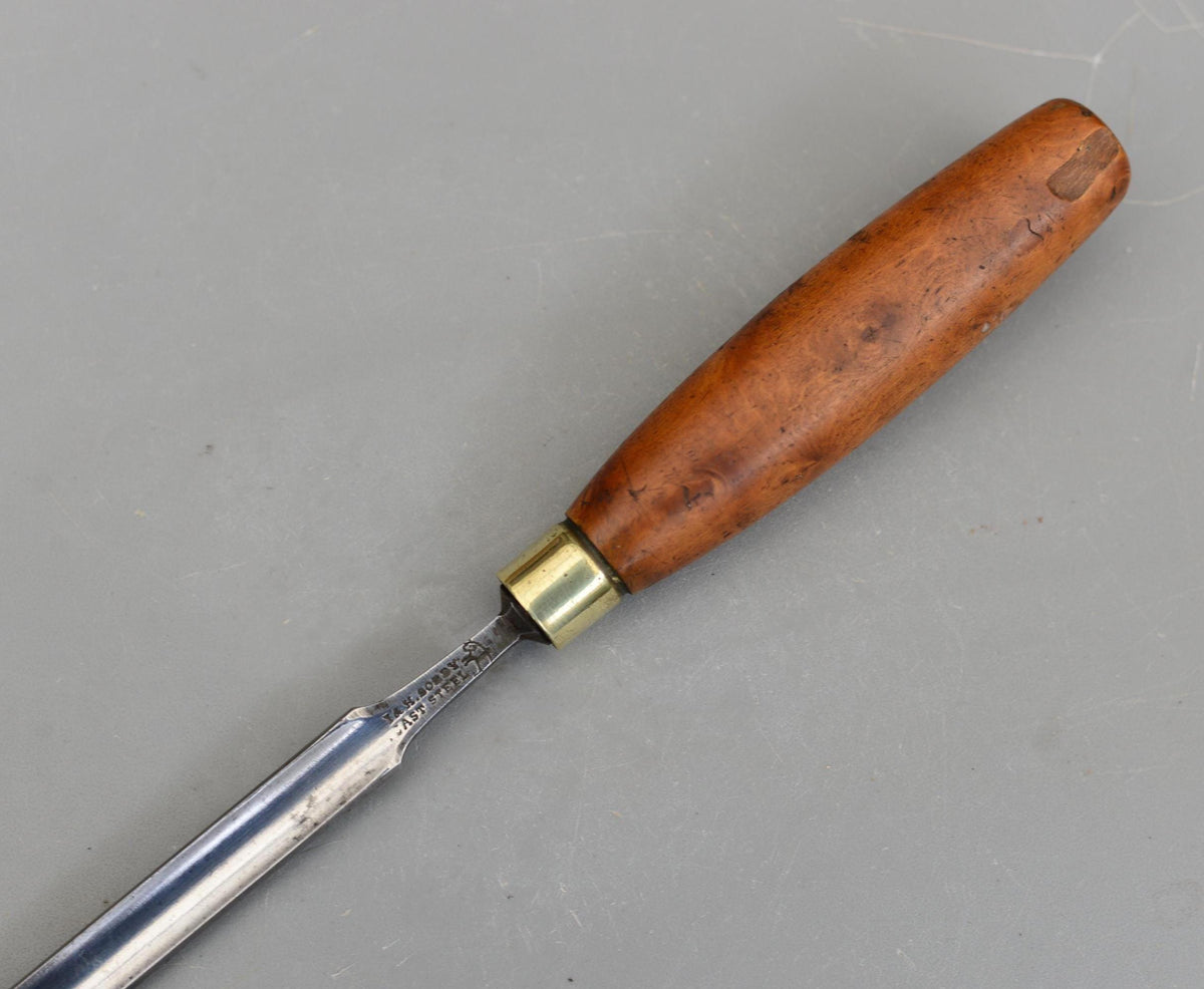 Vintage J&H Sorby Sheffield 14mm Carving Gouge Boxwood