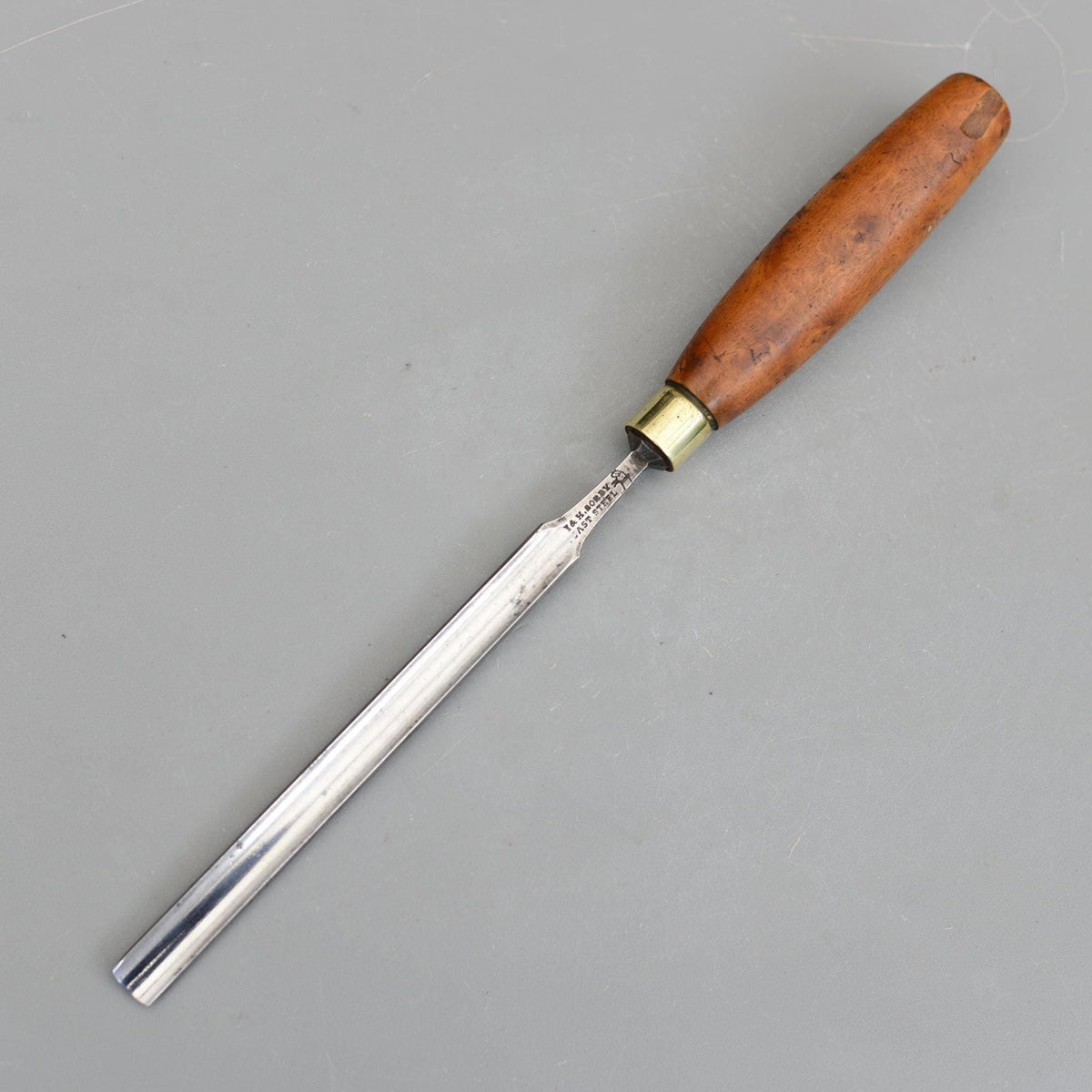 Vintage J&H Sorby Sheffield 14mm Carving Gouge Boxwood