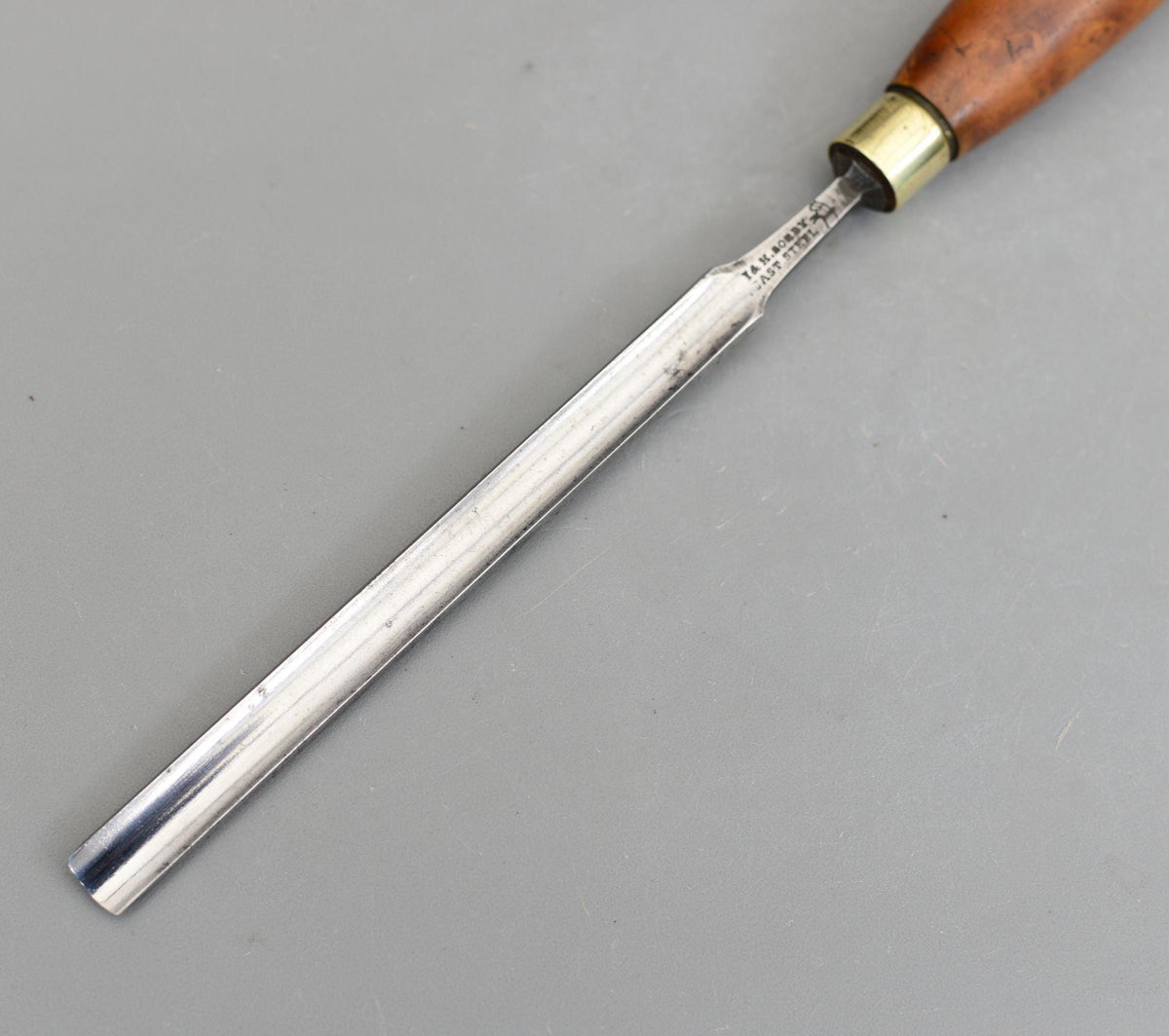 Vintage J&H Sorby Sheffield 14mm Carving Gouge Boxwood