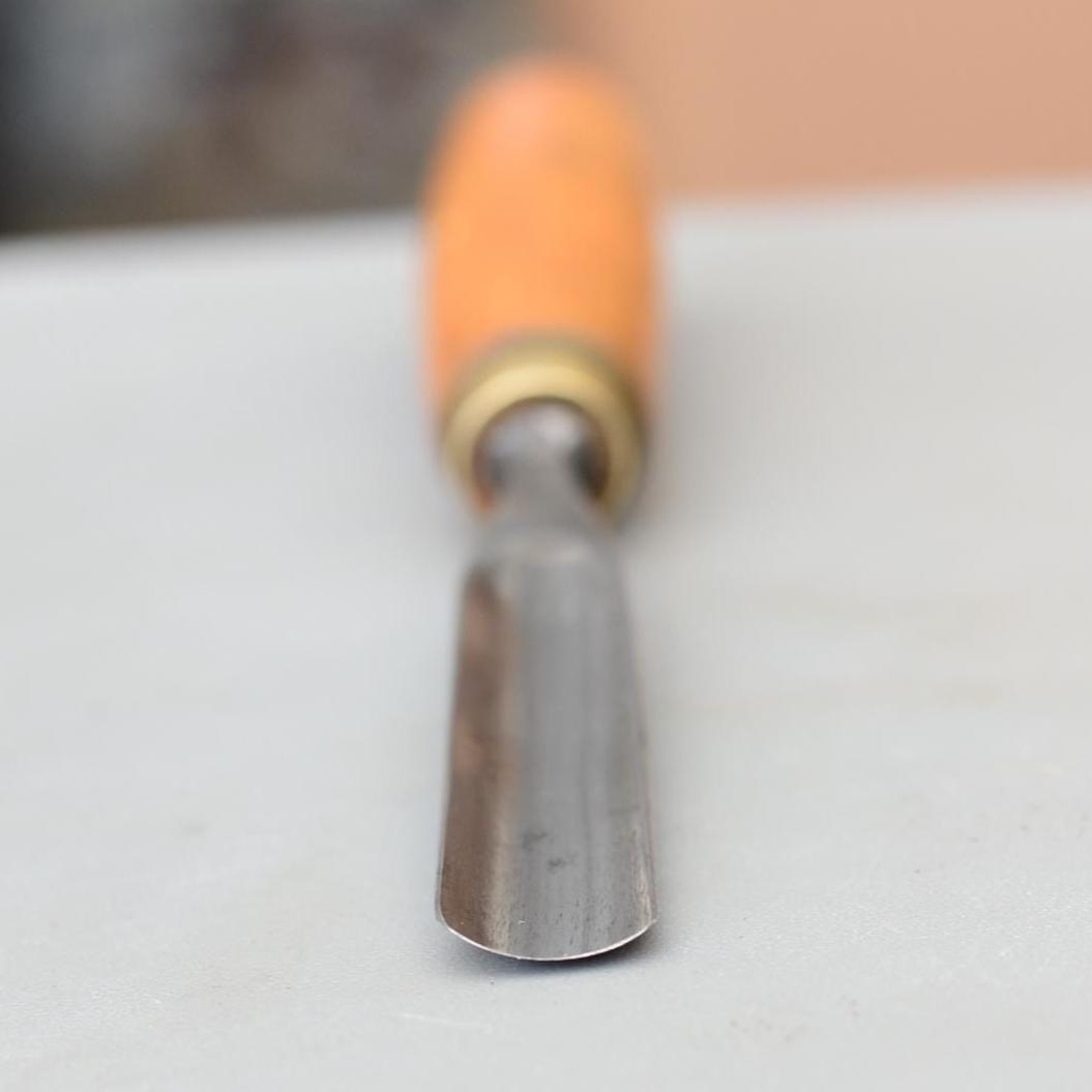 Vintage Henry Taylor Acorn Brand Carving Gouge 17mm No6