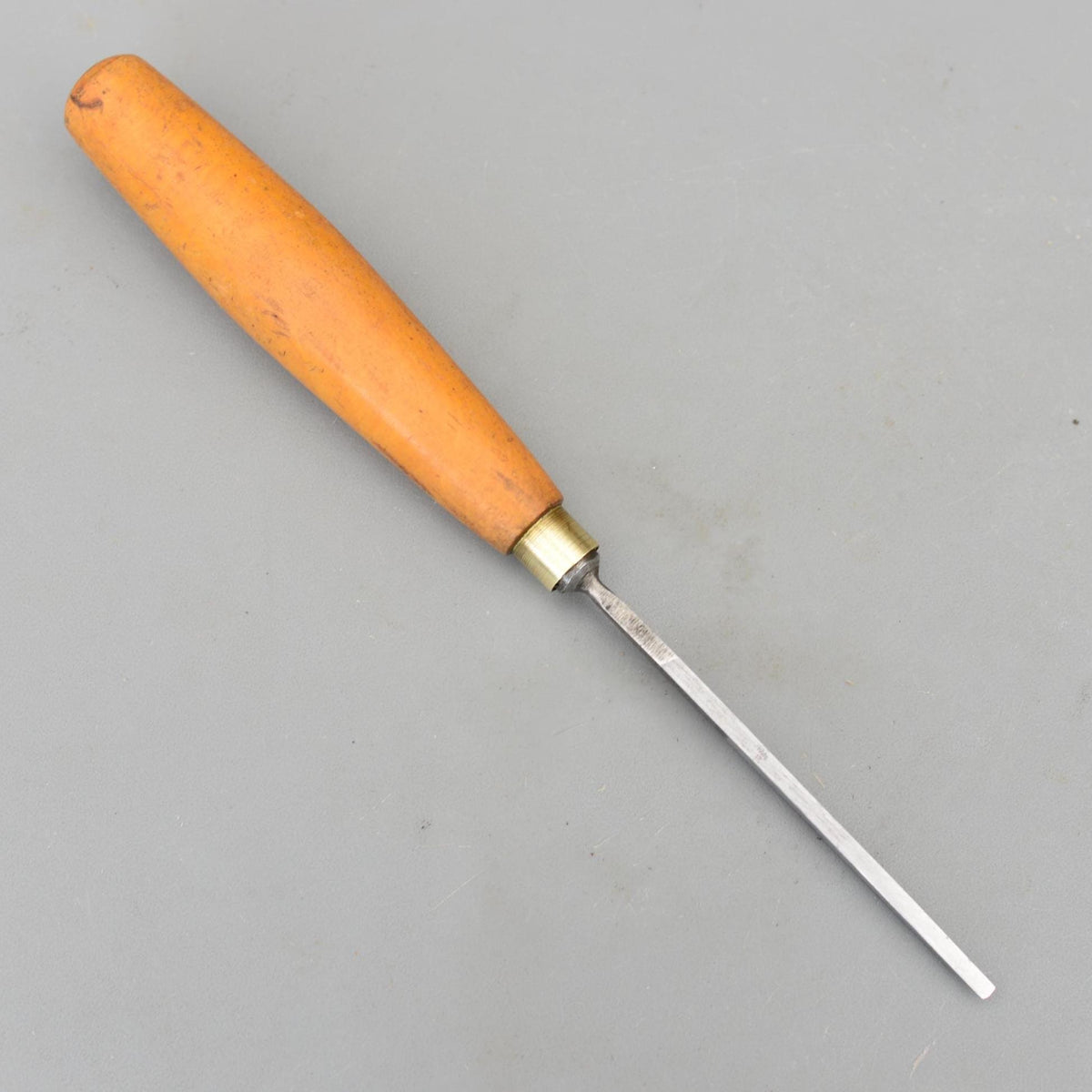 Vintage Joseph Tyzack & Son London 3.5mm No1 Carving Flat Chisel Boxwood
