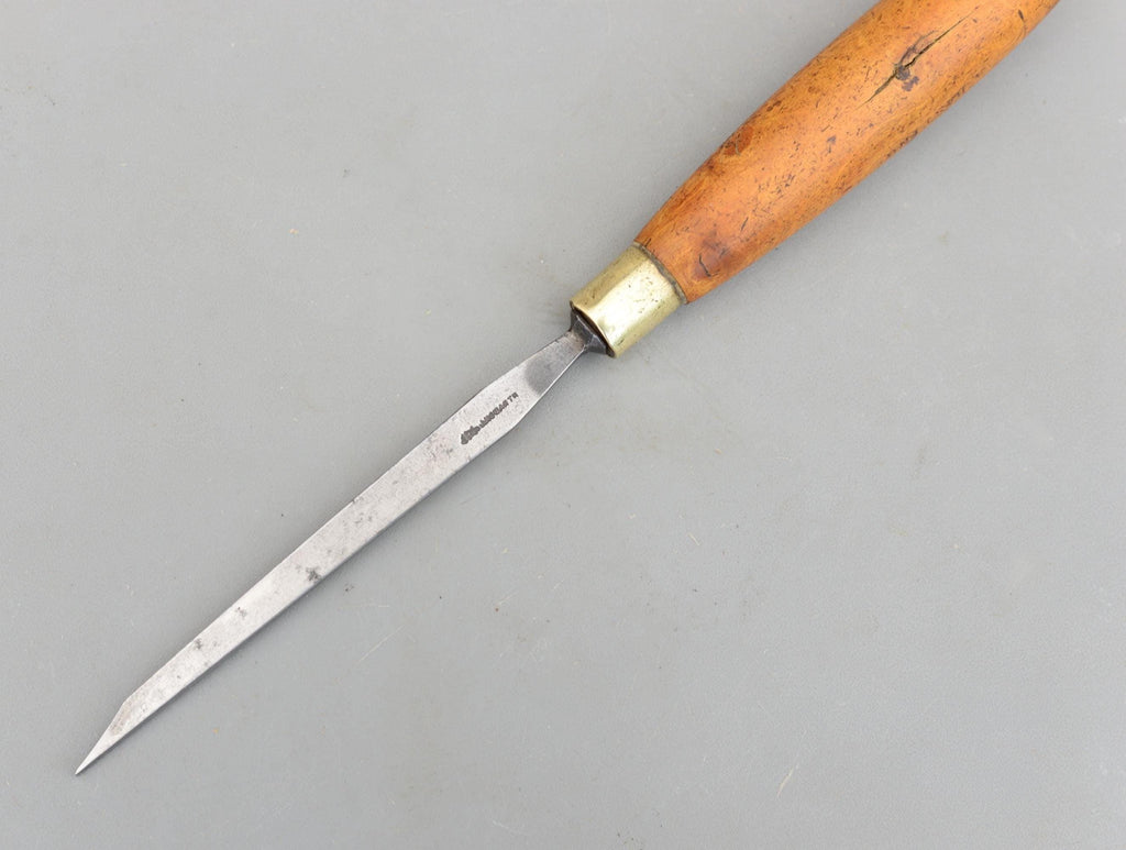 Vintage Rare James Howarth 3.5mm No1 Carving Flat Chisel Boxwood