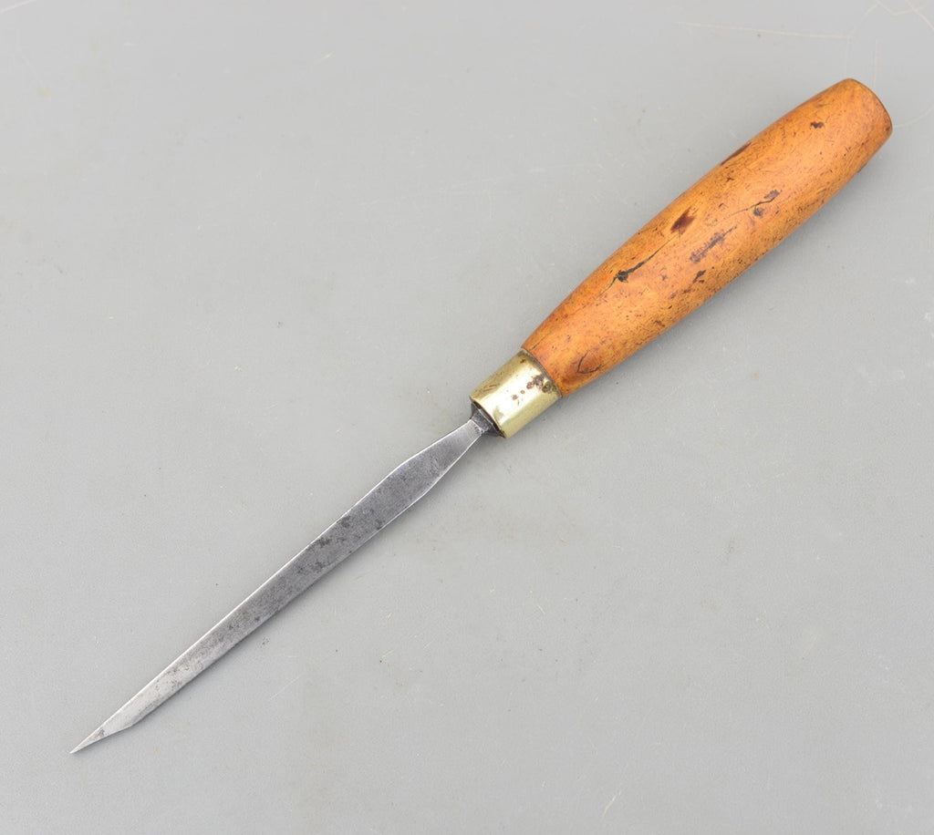 Vintage Rare James Howarth 3.5mm No1 Carving Flat Chisel Boxwood