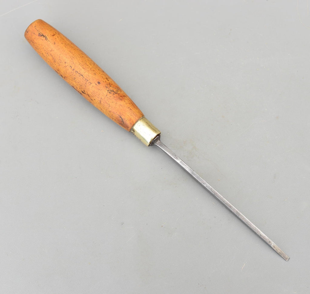 Vintage Rare James Howarth 3.5mm No1 Carving Flat Chisel Boxwood