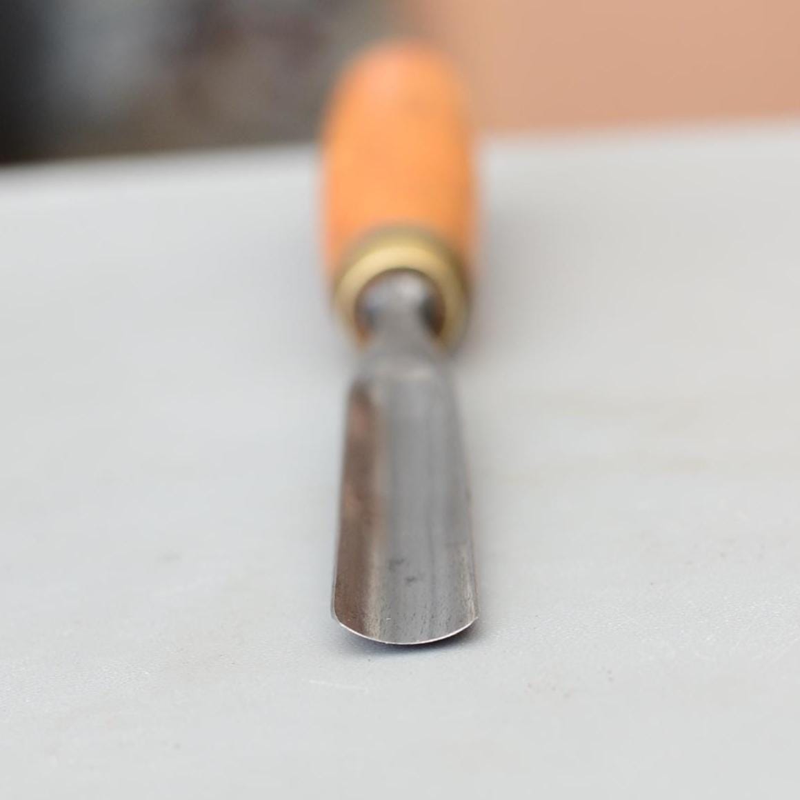 Vintage Henry Taylor Acorn Brand Carving Gouge 17mm No6