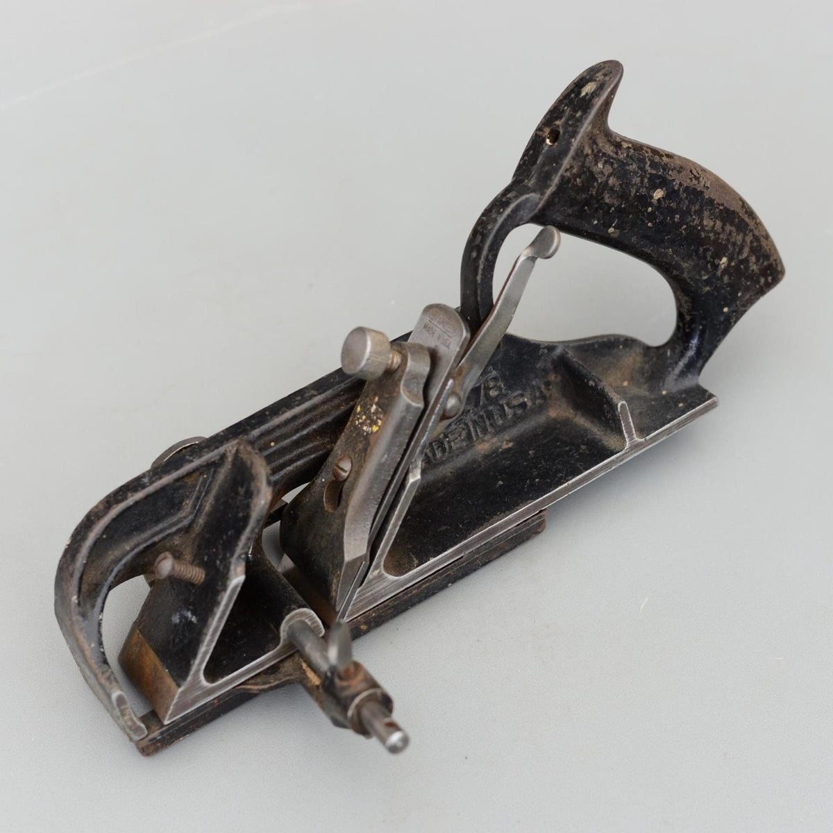 Vintage Rare STANLEY USA No 78 Duplex Rabbet Rebate Fillister Plane