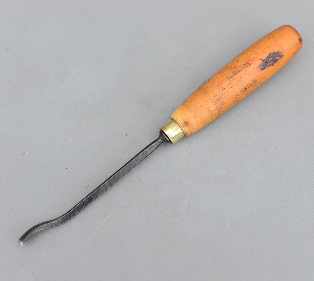 Vintage Henry Taylor 10mm No28 Spoon Bent Carving Gouge Boxwood