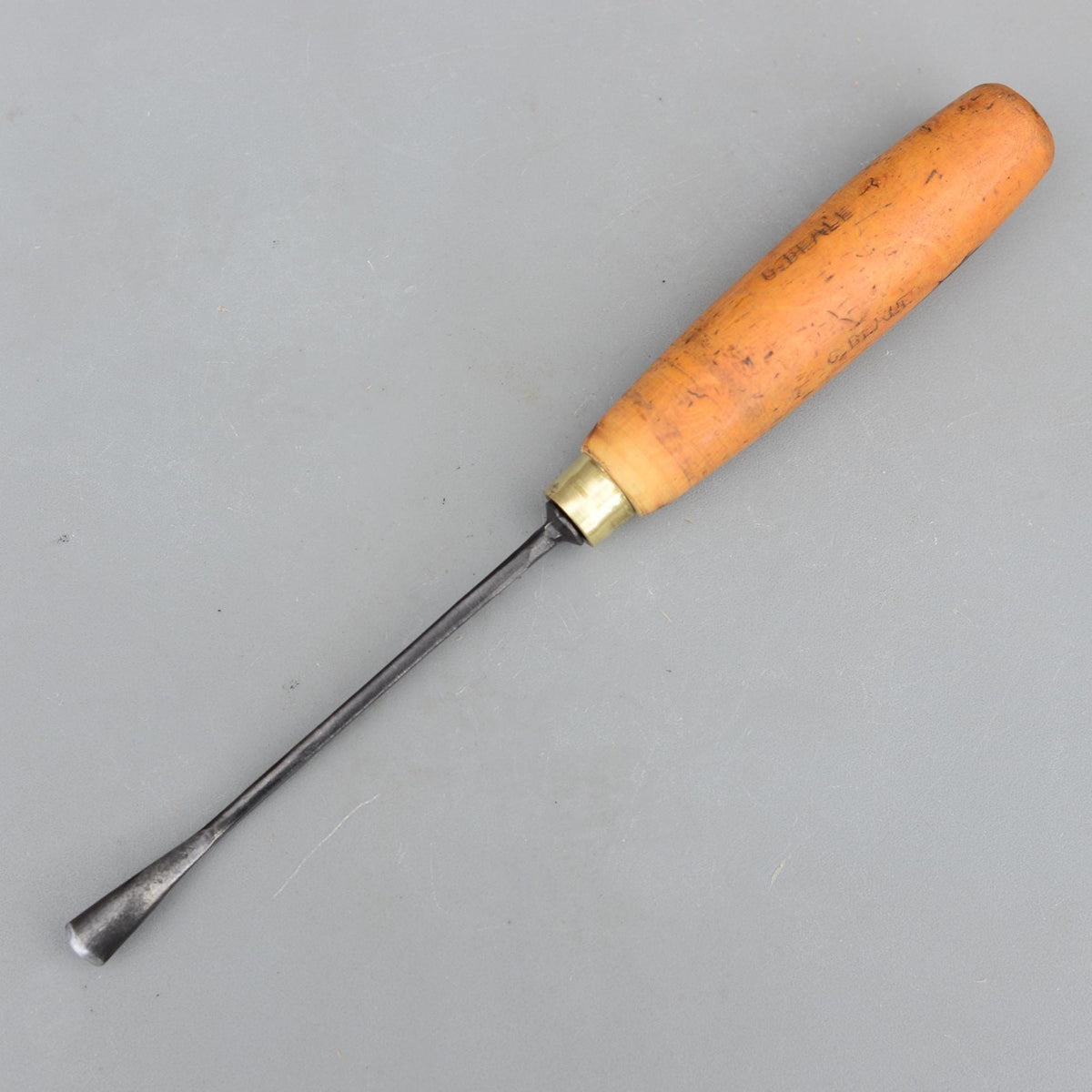 Vintage Henry Taylor 10mm No28 Spoon Bent Carving Gouge Boxwood