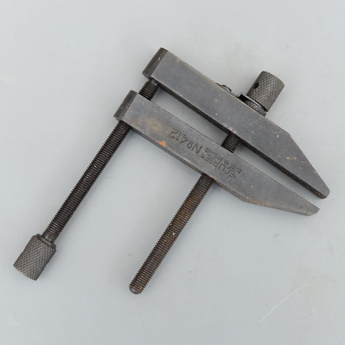 Vintage Eclipse No412 Parallel Clamps Toolsmith Blacksmith Machinist Vice